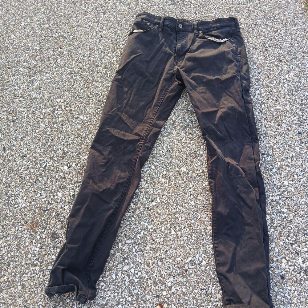 Dockers Pants Mens 32x34 Brown Slim Fit Supreme Flex Stretch Chino Casual